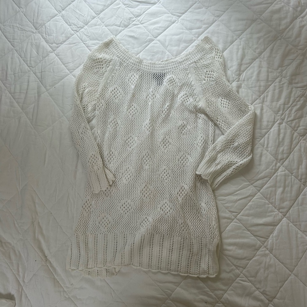 Rafaella Cream Knit Sweater